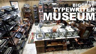 The BIGGEST Typewriter Museum [upl. by Atiuqehc]