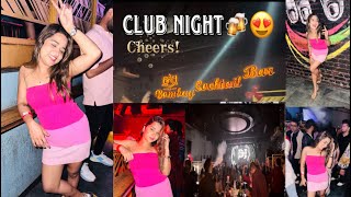 Mumbai me first time club night injoy kiya🥂🤩  Vlog  Anusha Tripathi [upl. by Leahcimed]