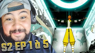 LE NETHERBALL  GALACTIK FOOTBALL SAISON 2 EPISODES 1 2 3 4 5 REACT FR [upl. by Megargee]