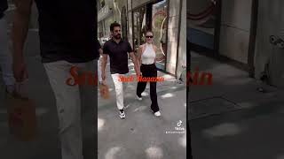 Fahriye Evcen ve Burak Özçivit Nişantaşında görüntülendi [upl. by Hagen]