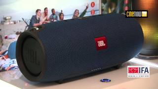 JBL Clip Flip3 Charge2 Pulse2 et Xtreme IFA 2015 [upl. by Evreh363]