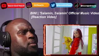 BINI  Salamin Salamin Official Music Video REACTION [upl. by Hanima]