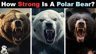 How Strong is a Polar Bear Compared to Other Bears [upl. by Olegnaid]