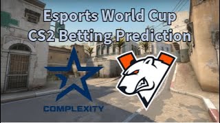 Virtus Pro vs Complexity Prediction  Esports World Cup 2024  CS2 Betting Picks and Analysis [upl. by Drehcir168]