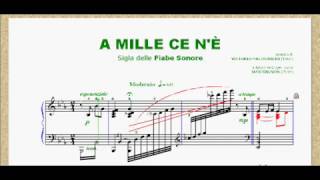 A MILLE CE NÈ  sigla delle fiabe sonore 1966 [upl. by Christie]