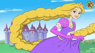 Princess Rapunzel  KONDOSAN English Fairy Tales amp Bedtime Stories For Kids  Cartoon  Animation [upl. by Eimerej3]