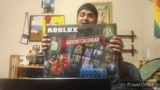 Roblox Advent Calendar 2021 Unboxing [upl. by Lamp]