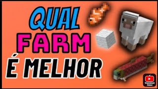 FARMS FACIL PARA FAZER NO MINECRAFT [upl. by Aniv87]