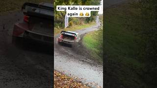 Kalle Rovanperä is a twotime World Rallye Champion now 👑👑 [upl. by Louth147]