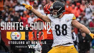 Micd Up Sights amp Sounds Week 12 at Bengals  Pittsburgh Steelers [upl. by Suitangi97]