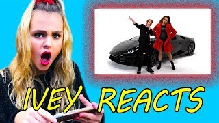 Ivey Reacts Ooh Ooh MattyBraps ft Gracie Haschak [upl. by Bacchus370]