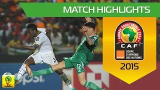 Ghana  Algérie  CAN Orange 2015  23012015 [upl. by Oigroig68]