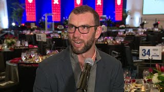 Andrew Luck at Chuckstrong Gala [upl. by Madian]