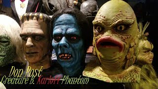 Don Post Creature B Karloff Frankenstein high brow Phantom masks [upl. by Ayoted]