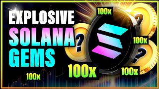 Top Solana Crypto GEMS  Dont Miss These 7 SOL Coins💎 [upl. by Acceb202]