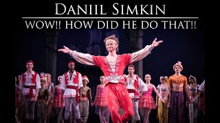 Ballet Dancer Daniil Simkin WOW HOW DID HE DO THAT [upl. by Tonia]