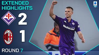 FIORENTINAMILAN 21  EXTENDED HIGHLIGHTS  SERIE A 202425 [upl. by Bust697]