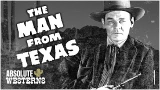 Classic Western Drama  The Man from Texas 1948 [upl. by Enelyad]