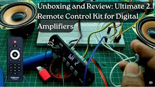 Unboxing and Review Ultimate 21 Remote Control Kit for Digital Amplifiers [upl. by Bartolome816]