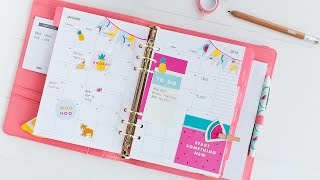 Decorate your kikkiK Planner amp Live What you Love [upl. by Auqemahs]