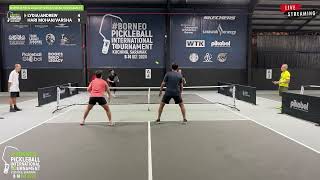 Borneo Pickleball International Tournoment 2024 Semi Final [upl. by Nelan]