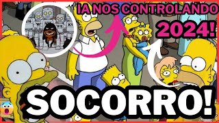 5 PREVISÕES BIZARRAS DOS SIMPSONS PARA 2024 [upl. by Tunk]