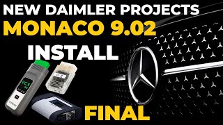 Installation MercedesBenz DTS Monaco 902 for J2534 Openport 20 VXDIAG C4 C5 C6  Full Projects [upl. by Adriell]