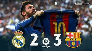 Real Madrid 2 x 3 Barcelona ● La Liga 1617 Extended Goals amp Highlights HD [upl. by Hartnett]