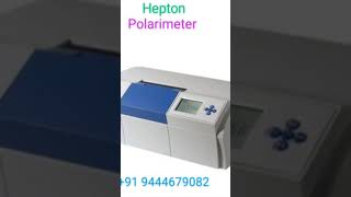 Digital Polarimeter Hepton Scientific Chennai [upl. by Sergias]