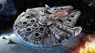 UCS Lego Millennium Falcon 75192  TIME LAPSE BUILD [upl. by Pember]