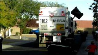 Recycle Kid waiting for the garbage truck in Mesa Arizona [upl. by Ticknor287]