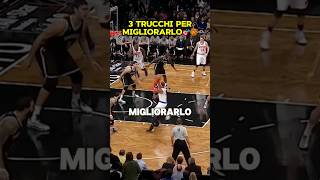 3 Trucchi per migliorare il tuo Pull up🎯🏀 basketball basketballgame basketballshoot [upl. by Broderick]