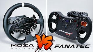 Moza R3 vs Fanatec CSL DD  BEST DIRECT DRIVE Racing Wheel [upl. by Gorman]