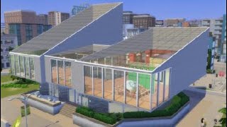 The Sims 4 Maxis Lots ep 174 Plumbob Pictures Museum get famous [upl. by Lessirg]