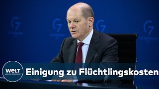 GRUNDSICHERUNG FÜR UKRAINEFLÜCHTLINGE Bund und Länder einigen sich auf Kostenverteilung [upl. by Zeiger]