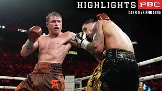 Canelo vs Berlanga FIGHT HIGHLIGHTS September 14 2024  PBC PPV on Prime Video [upl. by Innus]