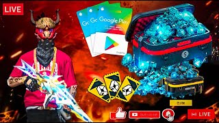 🔴 GARENA FREE FIRE LIVE CASTUM GIVEAWAY 💎💍 ONLY BOYHA freefiremax Nonstopgaming PngGaminglive [upl. by Nodnrb511]