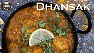 Indian Chicken Dhansak 🐔  BIR Restaurant Style [upl. by Aldarcy]