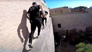 Morocco Rooftop Parkour Escape POV 🇲🇦 [upl. by Nami]