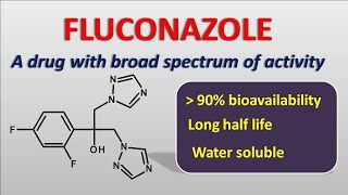 Fluconazole  An antifungal with broad spectrum of activity [upl. by Nitsed]