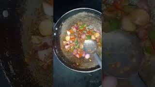 ଆଜି ଘରେ ବାନେଇଲି chilli mushroom 🍄 ବହୁତ୍ tastyvlog odiavlog mushroom dish odiaminivlog short [upl. by Eigriv573]