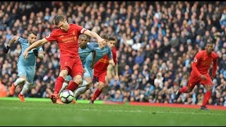 James Milner Goal vs Manchester City  190317 [upl. by Oslec]