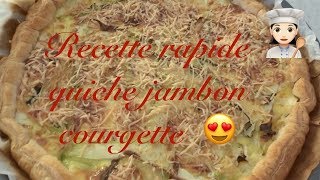 Quiche jambon courgette [upl. by Jesher487]