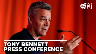 Tony Bennett press conference announcing retirement [upl. by Ahsilac792]