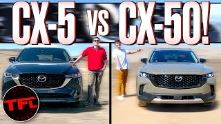 Mazda CX5 vs CX50 Definitely Buy THIS One [upl. by Adest]