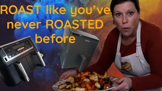 delicious ROASTED veg AIRFRYER perfection [upl. by Netsirhk]