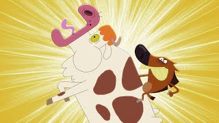 हिंदी Zig amp Sharko 🐮 पवित्र गाय Hindi Cartoons for Kids [upl. by Nnad135]