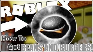 How to get the quotITS BEANS AND BURGERSquot BADGE in BEAR ROBLOX [upl. by Ahseinad]