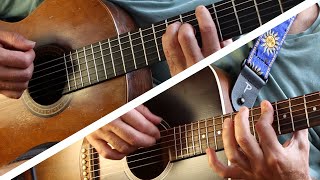 Classical Guitar Vs Acoustic Guitar  Nylon String Vs Steel String Comparison [upl. by Aivil]