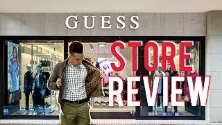 GUESS Men Store Review 2018 FAIL [upl. by Claude74]